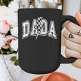 Dada Lightning Bolt Checkered Varsity Dad Men Father's Day Graphic Print Coffee Mug Dada Lightning Bolt Checkered Varsity Dad Men Father's Day Graphic Print Coffee Mug