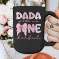 Dada Of Little Miss Onederful First Birthday Girl Bow Graphic Print Coffee Mug Dada Of Little Miss Onederful First Birthday Girl Bow Graphic Print Coffee Mug