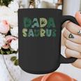 Dada Saurus Dad Dinosaur Three Rex Birthday Boy Girl Family Graphic Print Coffee Mug
