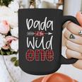 Dada Of The Wild One Buffalo Plaid Lumberjack 1st Birthday Graphic Print Coffee Mug