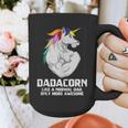 Dadacorn Muscle Dad Unicorn Fathers Day Graphic Print Coffee Mug