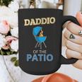Daddio Of The Patio Fathers Day BBQ Grill Dad Graphic Print Coffee Mug