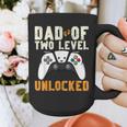 Daddy Again Leveled Up To Dad Of 2 Gamer Dad Level Unlocked Graphic Print Coffee Mug Daddy Again Leveled Up To Dad Of 2 Gamer Dad Level Unlocked Graphic Print Coffee Mug