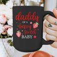 Daddy Of A Berry Sweet One Strawberry Baby First Birthday Graphic Print Coffee Mug