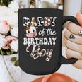 Daddy Of The Birthday Boy Cow Farm 1St Birthday Boy Graphic Print Coffee Mug