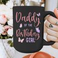 Daddy Of The Birthday Girl Butterfly Party Matching Family Graphic Print Coffee Mug