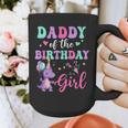 Daddy Of The Birthday For Girl Dinosaur T-Rex Party Family Graphic Print Coffee Mug