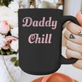 Daddy Chill Pink Distressed Graphic Print Coffee Mug