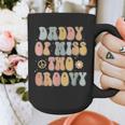 Daddy Dad Two Groovy Second Birthday Retro 2nd Bday Party Graphic Print Coffee Mug