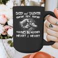 Daddy Daughter Fist Bump Matching Father's Day Best Dad Graphic Print Coffee Mug