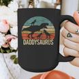 Daddy Dinosaur Daddysaurus 3 Three Kids Xmas Graphic Print Coffee Mug