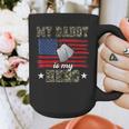 My Daddy Is My Hero Military Dad American Flag Army Proud Ar Graphic Print Coffee Mug