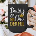 Daddy Of Mr Onederful 1st Birthday Father's Day First Daddy Graphic Print Coffee Mug