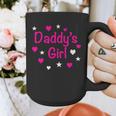 Daddy's Girl Shirt With Pink Lettering Graphic Print Coffee Mug