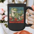 Daddysaurus Father's Day Best Dad T-Rex Papa Graphic Print Coffee Mug