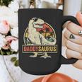 Daddysaurus Shirt T-Rex Dad Dinosaur Graphic Print Coffee Mug
