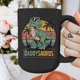 DaddysaurusRex Dinosaur Daddy Saurus Family Matching Dad Graphic Print Coffee Mug