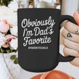 Dads Favorite Son Daughter I'm Dad's Favorite Graphic Print Coffee Mug