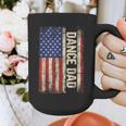 Dance Dad US American Flag Shirt Dancer Dancing Father Men Graphic Print Coffee Mug