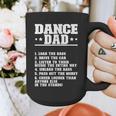 Dancer Dad Dancing Father Of A Dancer Dad Graphic Print Coffee Mug