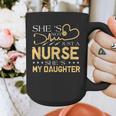 My Daughter Is A Nurse Proud Nurse's Mom Dad RN LPN Family Graphic Print Coffee Mug