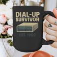 Dial Up Survivor Retro 90s Internet Nostalgia Graphic Print Coffee Mug Dial Up Survivor Retro 90s Internet Nostalgia Graphic Print Coffee Mug