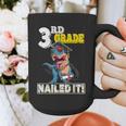 Dinosaur Graduation Cap Gown 3rd Grade Graduate Nailed It Graphic Print Coffee Mug