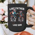 Dirt Bike Family Father Son Motocross Off-Road MX Dad Boys Graphic Print Coffee Mug