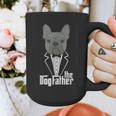 The Dogfather French Bulldog Dad Frenchie Papa T-Shirt Small Graphic Print Coffee Mug