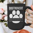 Dogtrovert Definition Introvert Dog Lover For Men Women Girls Kids Graphic Print Coffee Mug