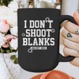 I Don't Shoot Blanks Dad Promoted To Daddy 2024 Father's Day Graphic Print Coffee Mug I Don't Shoot Blanks Dad Promoted To Daddy 2024 Father's Day Graphic Print Coffee Mug