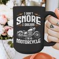 I Don't Snore I Dream I'm A Motorcycle Biker Dad Graphic Print Coffee Mug