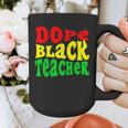 Dope Teacher African American Graduation History Month Graphic Print Coffee Mug
