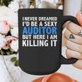 Never Dreamed I'd Be a Sexy Auditor Graduation Graphic Print Coffee Mug