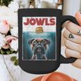 Drooling Boxer Jowls Fawn Dog Mom Dog Dad Burger Graphic Print Coffee Mug