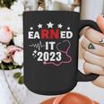 Earned It 2023 For Nurse Graduation Or RN LPN Class Of 2023 Graphic Print Coffee Mug