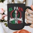 El Papa Mas Chingon Mexican Dad Husband Regalo Flag Graphic Print Coffee Mug