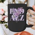 End ALZ Floral Dementia Memory Loss Alzheimer Awareness Graphic Print Coffee Mug End ALZ Floral Dementia Memory Loss Alzheimer Awareness Graphic Print Coffee Mug