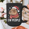 Ew People Capybara Christmas Introvert Holiday Humor Graphic Print Coffee Mug Ew People Capybara Christmas Introvert Holiday Humor Graphic Print Coffee Mug