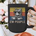 Ew People Introvert Cat Lover Crazy Vintage Cat Lady Graphic Print Coffee Mug Ew People Introvert Cat Lover Crazy Vintage Cat Lady Graphic Print Coffee Mug