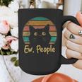 Ew People Retro Cat Lover Social Introvert Graphic Print Coffee Mug Ew People Retro Cat Lover Social Introvert Graphic Print Coffee Mug