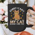 Excuse For Introverts My Cat Doesnt Like You Cat Graphic Print Coffee Mug