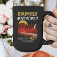 Family Adventures Where Every Mile Is A Memory Graphic Print Coffee Mug