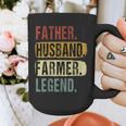 Father Husband Farmer Legend Vintage Dad Father's Day Graphic Print Coffee Mug