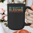 Fathers Dad Joke I'm Not Sleeping I'm Just Resting My Eyes Graphic Print Coffee Mug