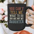Father's Day Dad From Daughter Daddy Graphic Print Coffee Mug