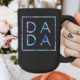 Father's Day For New Dad Dada Him Papa Tie Dye Dada Small Graphic Print Coffee Mug