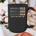 Fathers Day Old Man Retirement Tee Gag For Dad Graphic Print Coffee Mug
