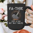 Fathor Dad Father Father's Day Classic Fit Short Sleeve T-Shirt Size Small Graphic Print Coffee Mug