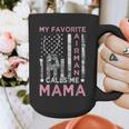 My Favorite Airman Calls Me Mama Airman Graduation Mom Graphic Print Coffee Mug